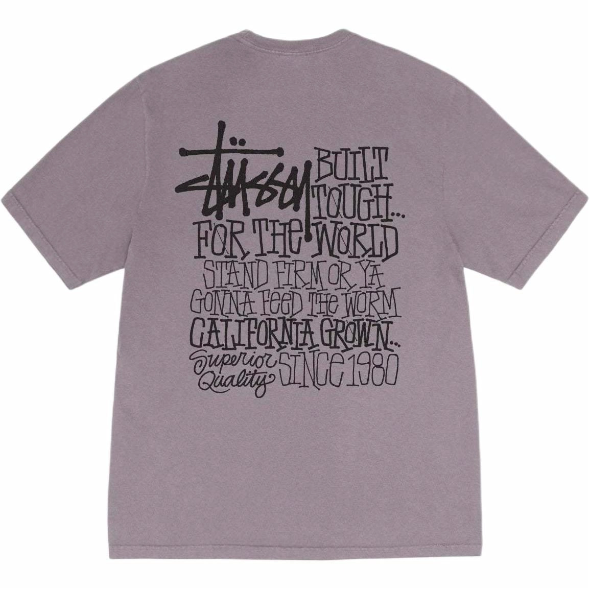 Stussy SS24 CALIFORNIA GROWN TEE PIGMENT DYED T