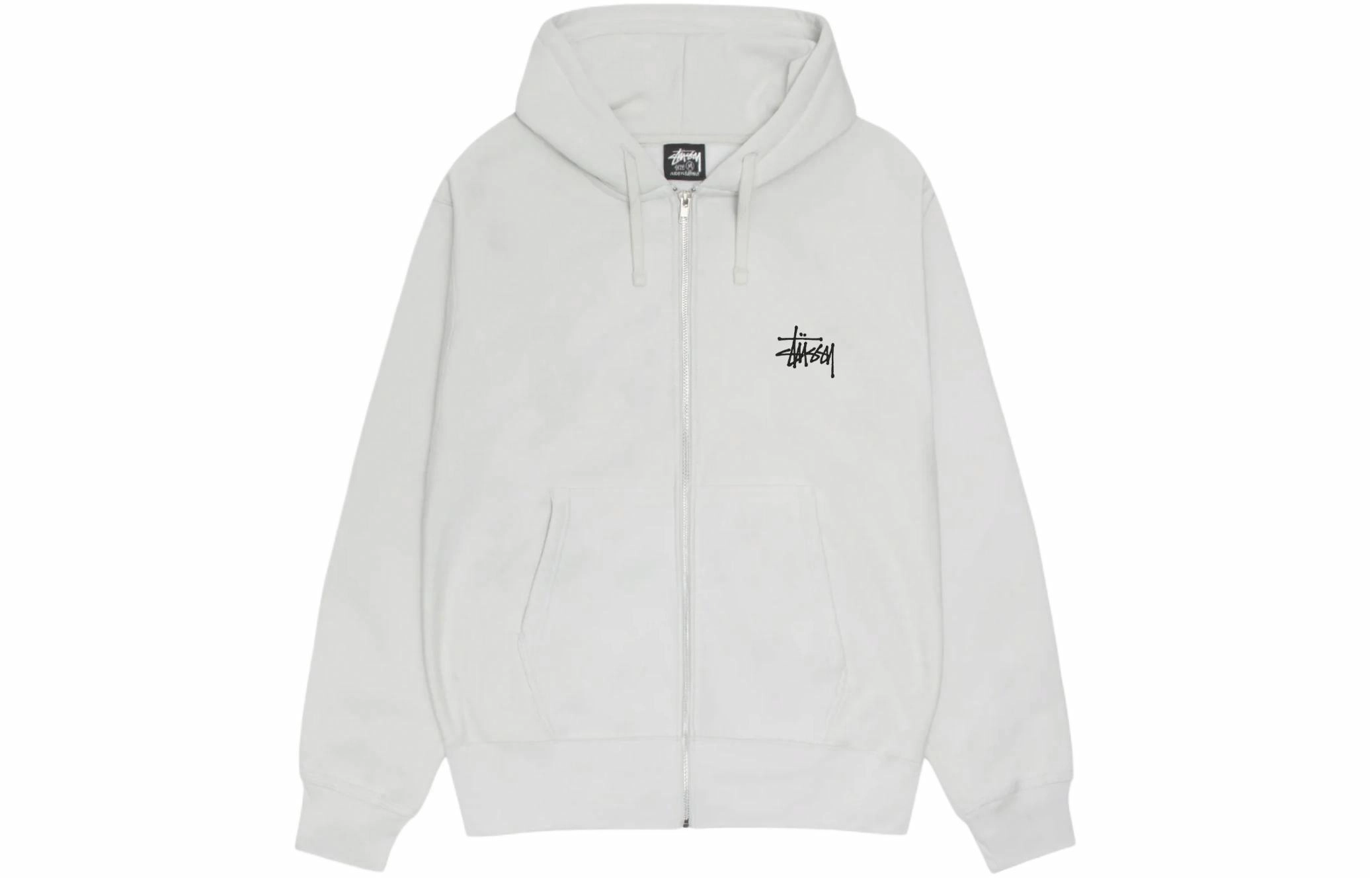 Stussy SS22 Basic Stussy Zip Hood Logo