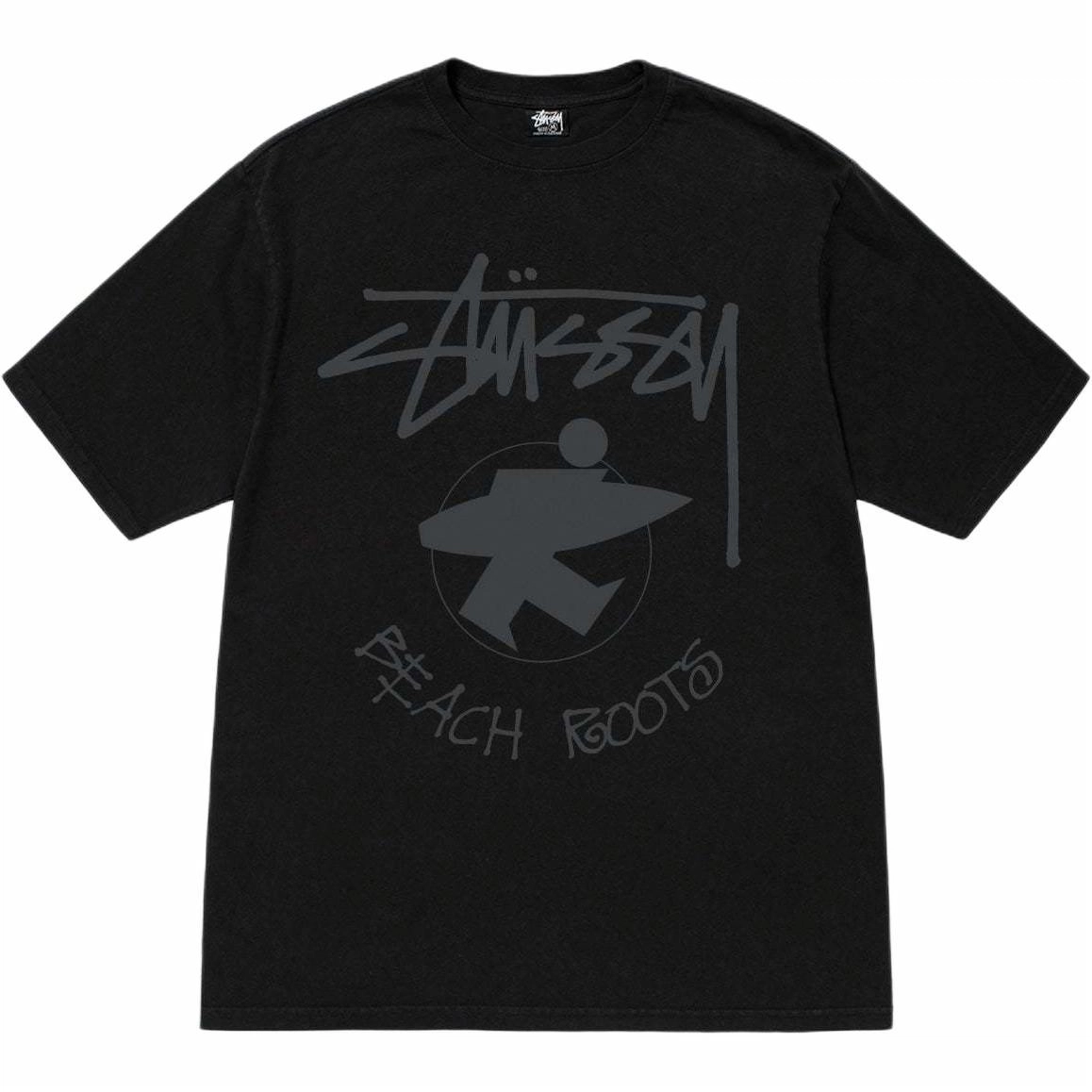 Stussy SS24 BEACH ROOTS TEE PIGMENT DYED logoT