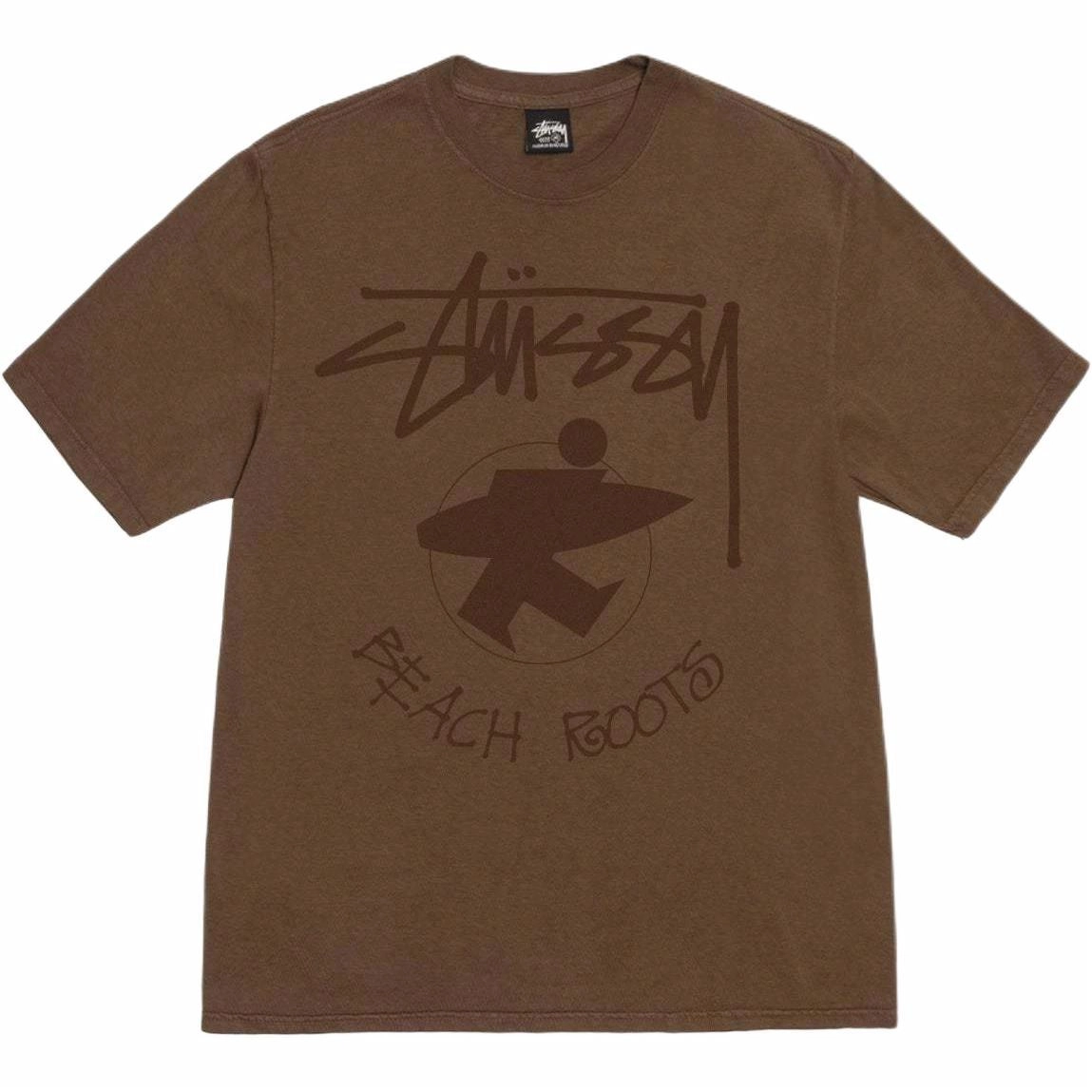 Stussy SS24 BEACH ROOTS TEE PIGMENT DYED logoT
