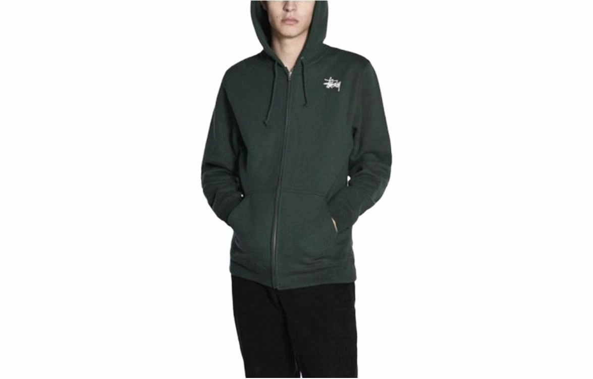Stussy SS22 Basic Stussy Zip Hood Logo