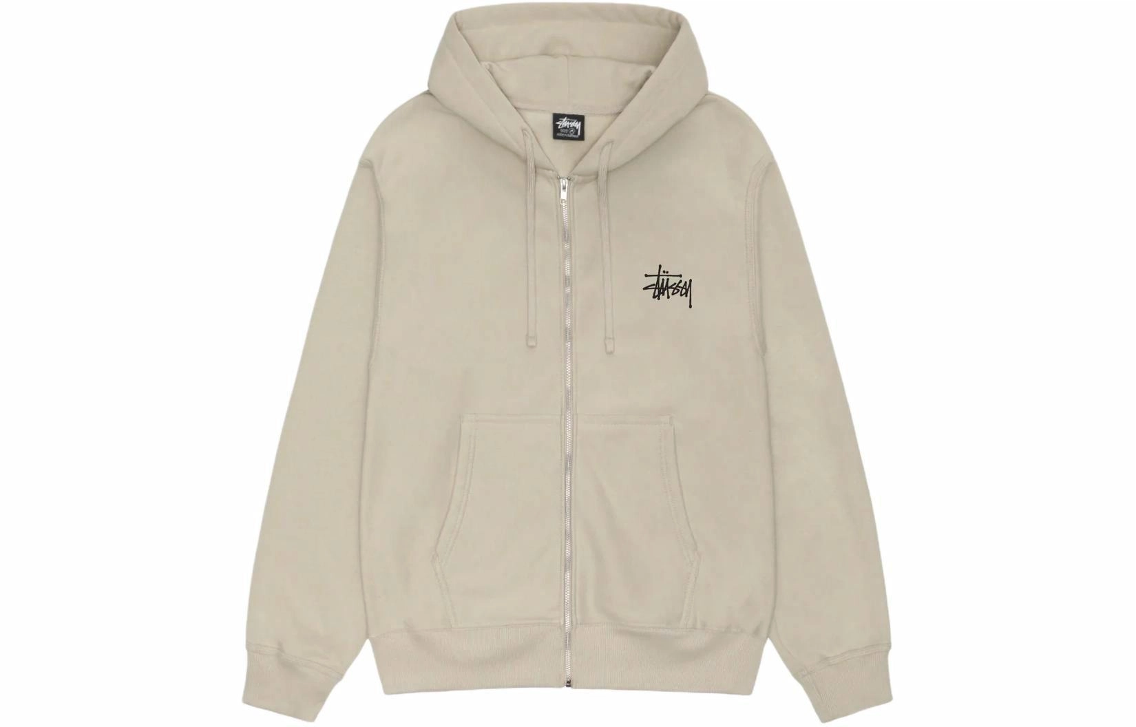 Stussy SS22 Basic Stussy Zip Hood Logo