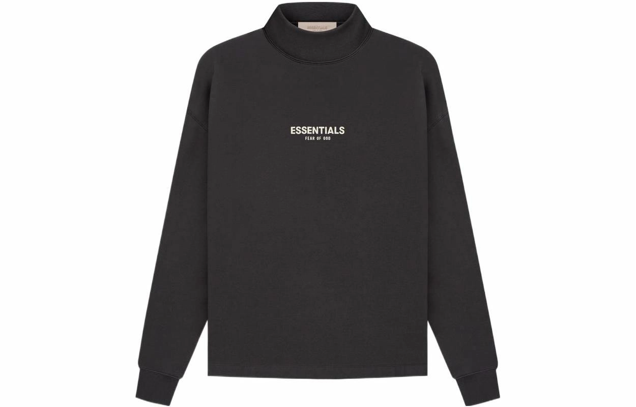 Fear of God Essentials SS22 Mens Relaxed Mockneck Iron Logo
