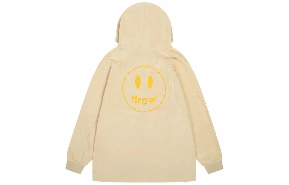 Drew House SS22 Corduroy Hoodie Biscotti drew