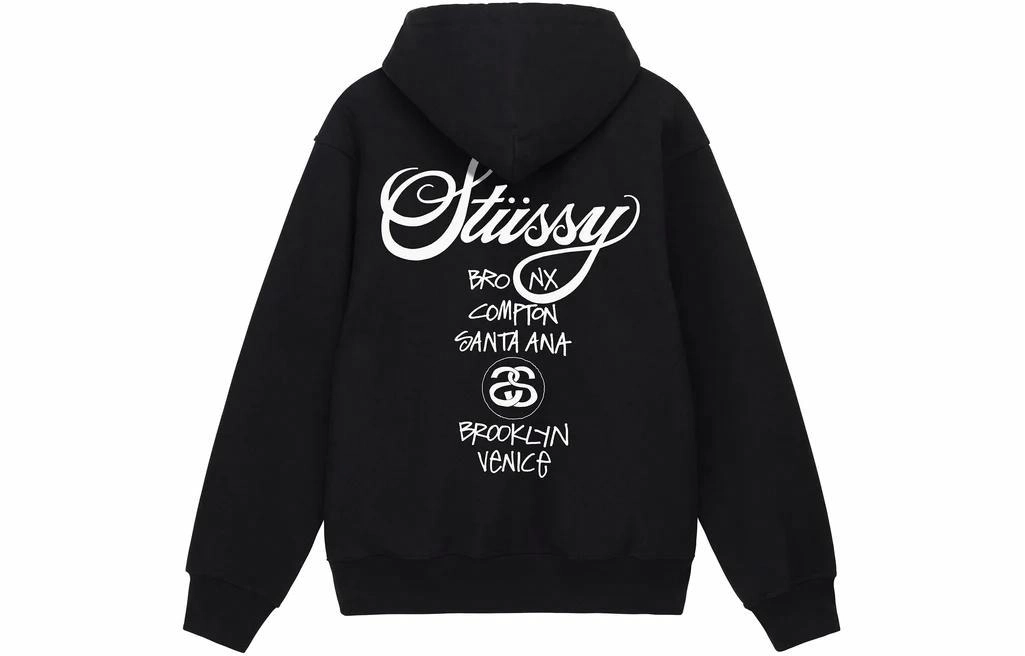 Stussy World Tour Zip Hoodie
