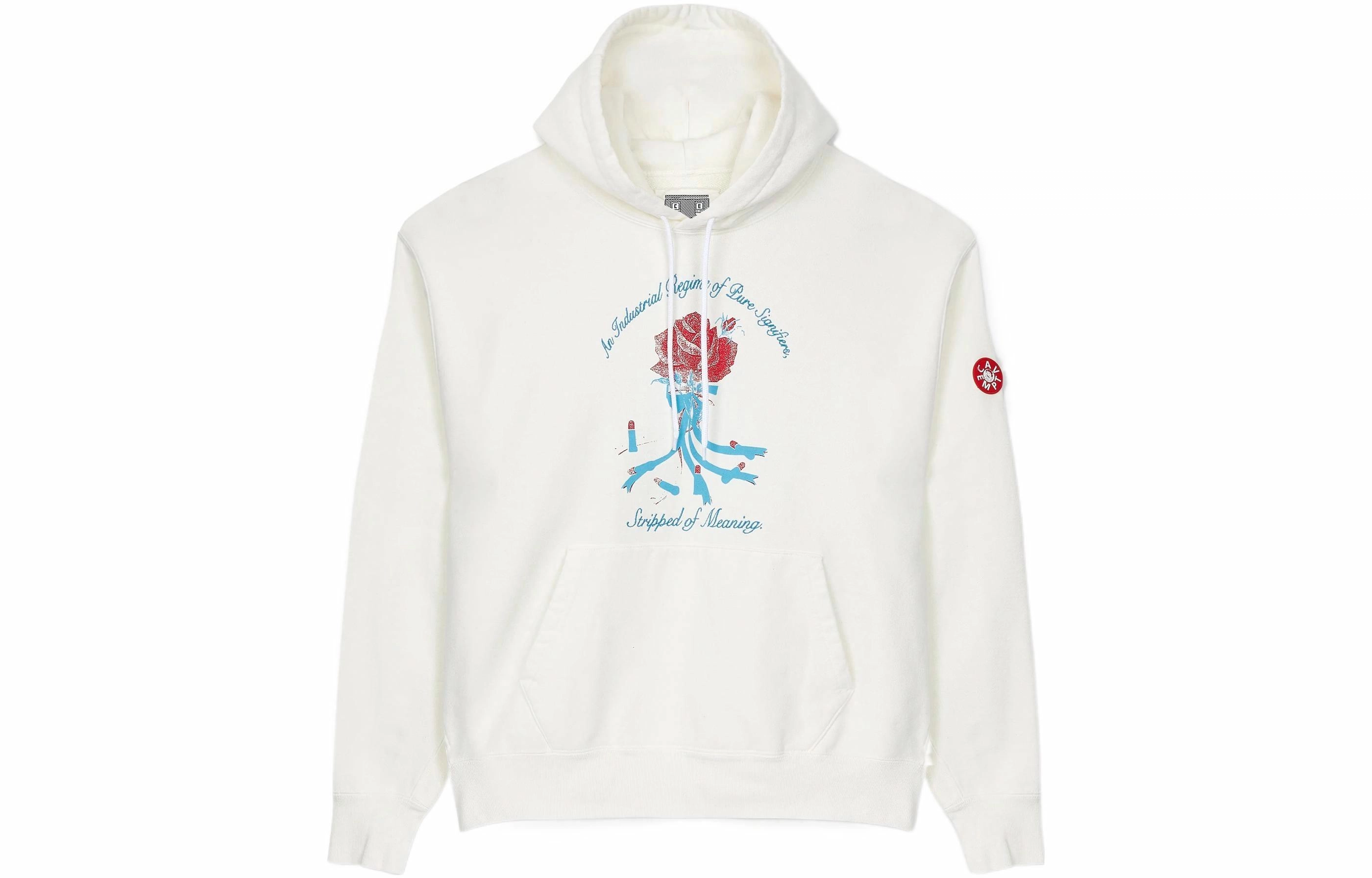 Cav Empt SS22 Industrial Regime Heavy Hoodie White
