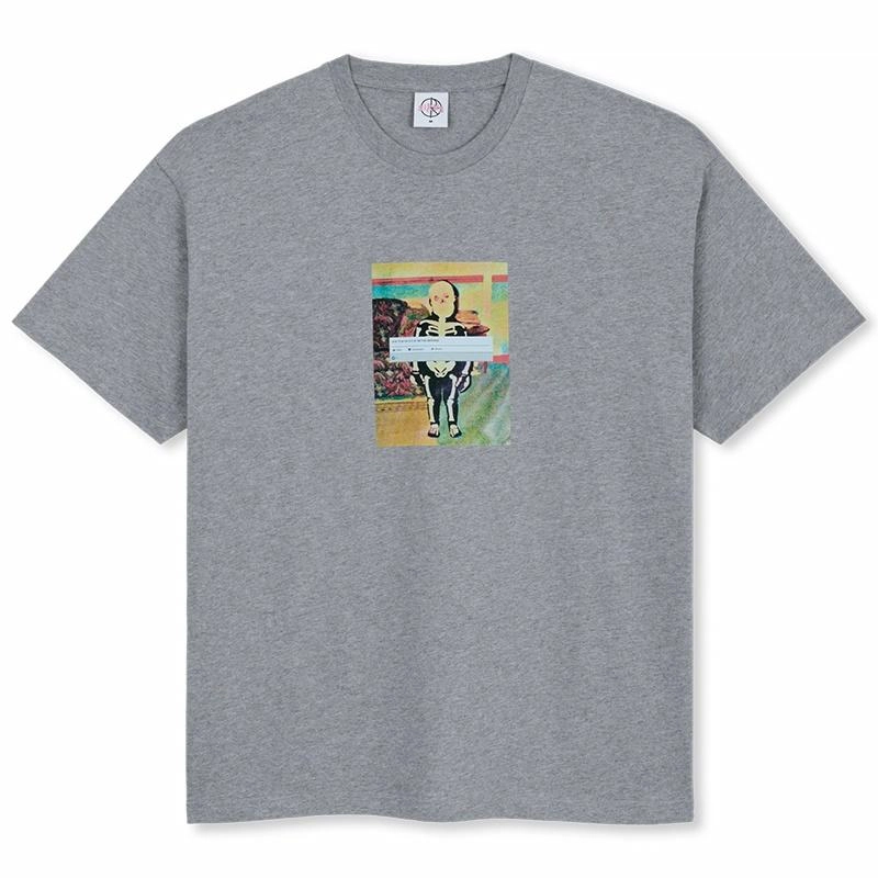 POLAR SKATE CO Skeleton Kid Tee T