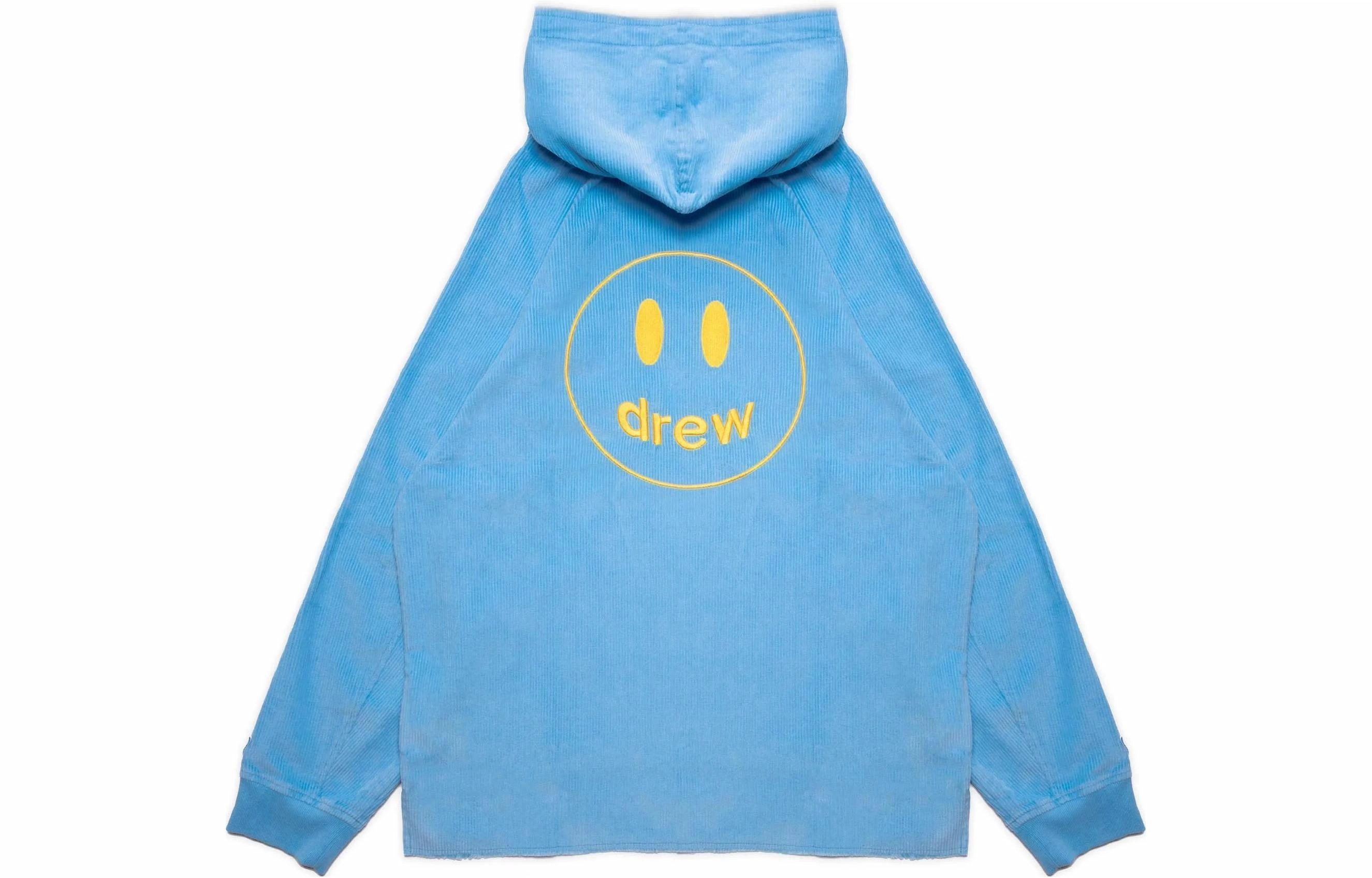 Drew House Corduroy Hoodie Pacific Blue SS22