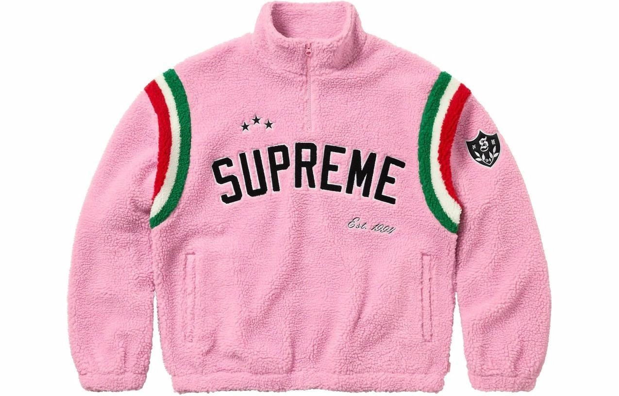 Supreme FW23 WEEK1 ARC HALF ZIP FLEECE PULLOVER