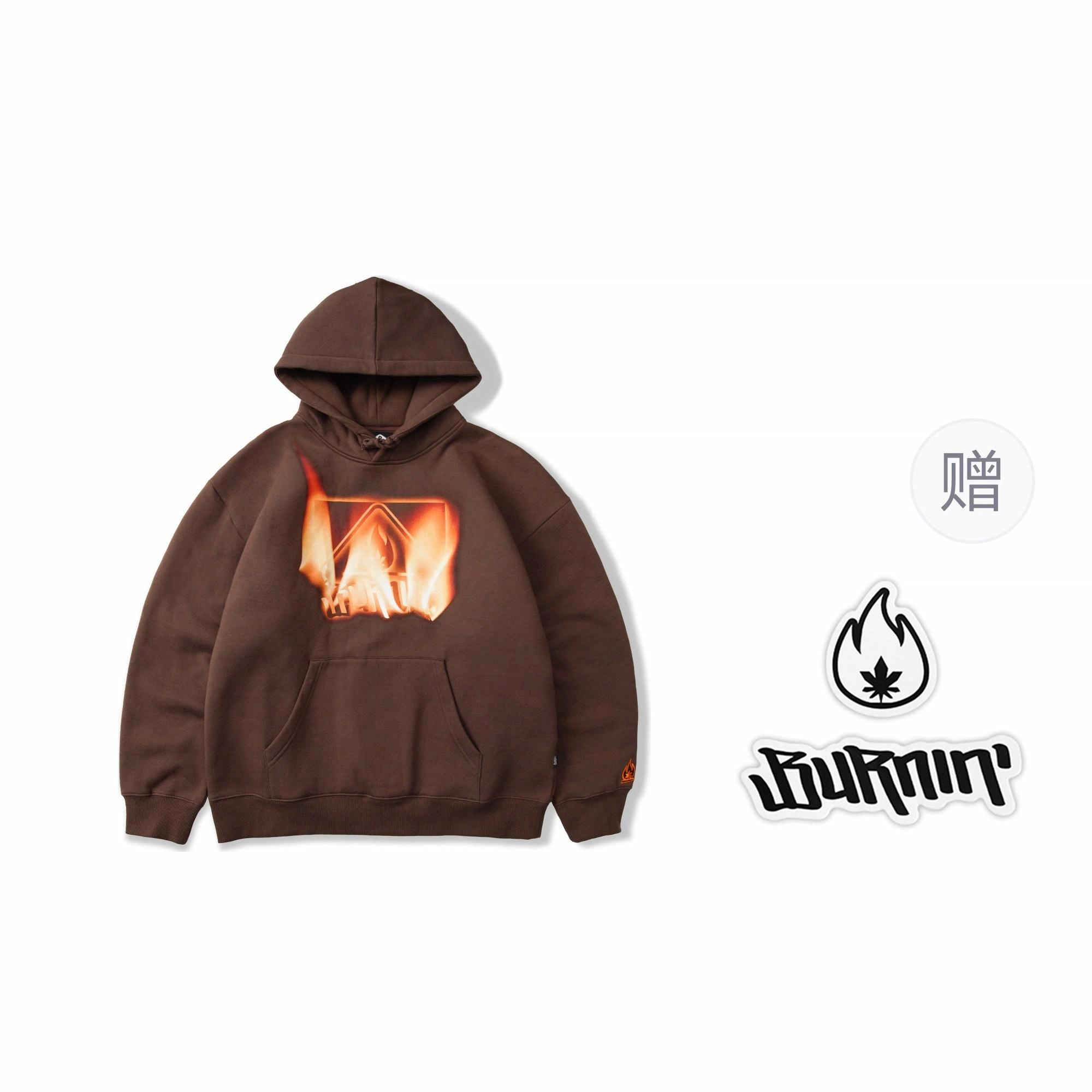 BURNIN HOODIELogo