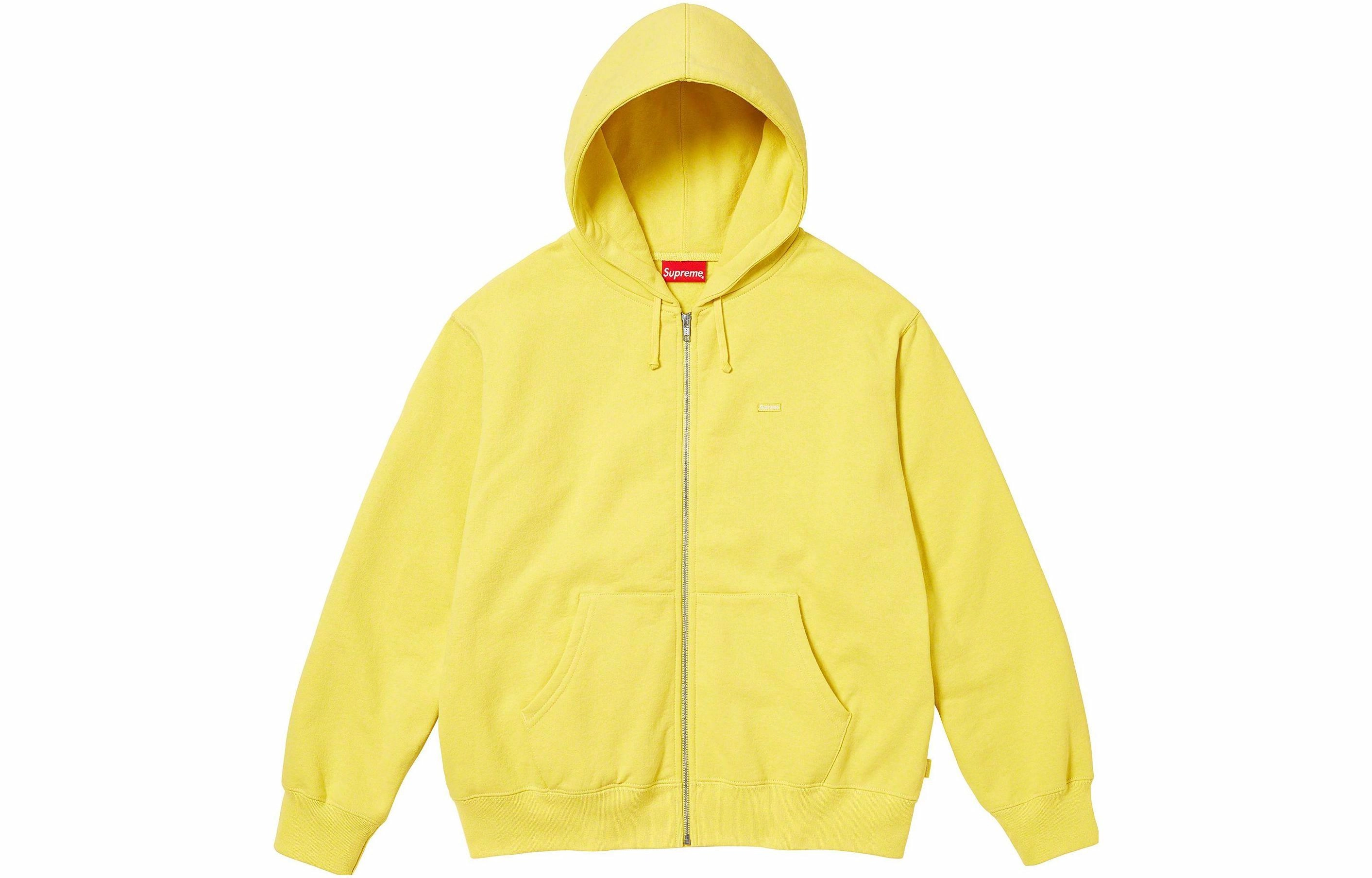 Supreme FW23 WEEK1 SMALL BOX ZIP UP HOODED SWEATSHIRT Logo