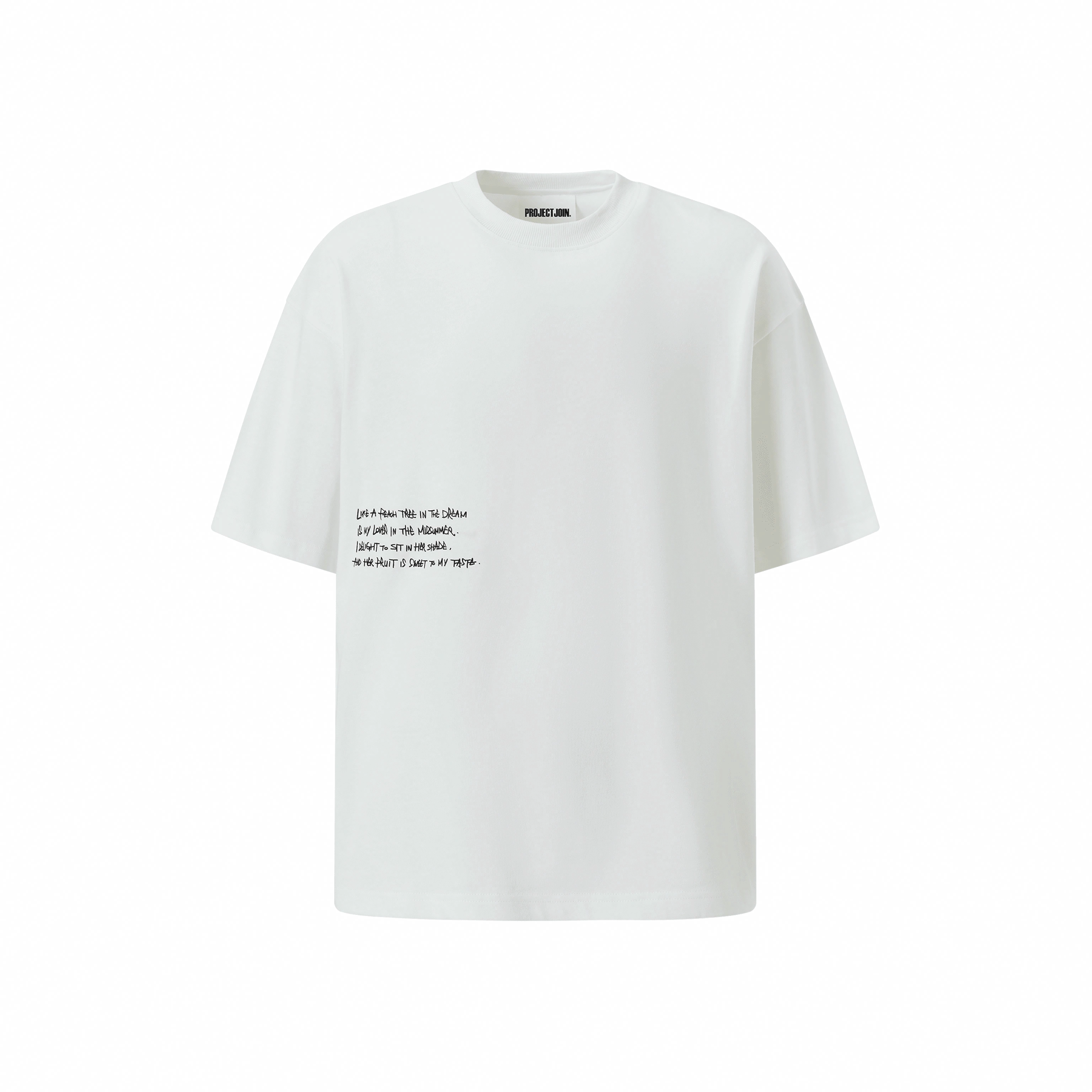 PROJECTJOIN POETRY T-SHIRT T