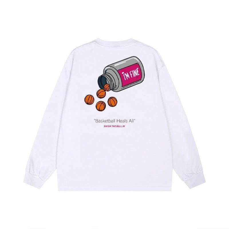 SWISH THE BALL IN T