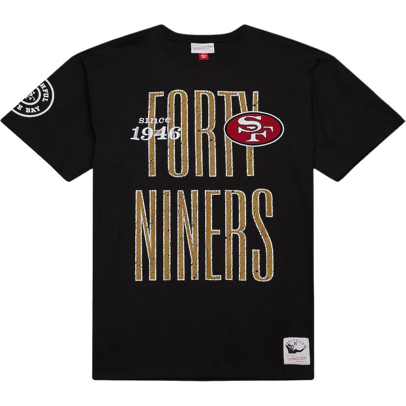 Mitchell Ness x NFL San Francisco 49ers Football Team OG Premium T