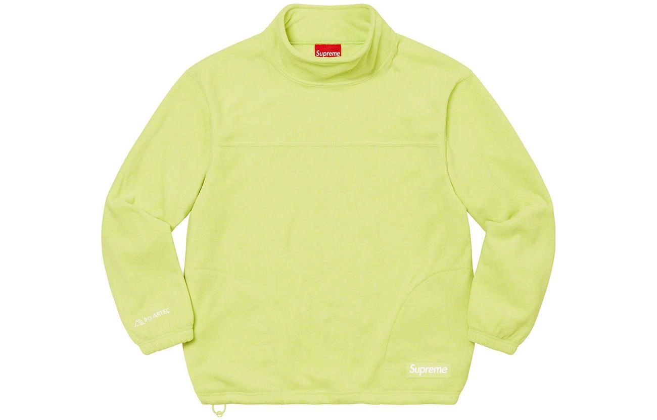 Supreme FW22 Week 17 x Polartec Mock Neck Pullover