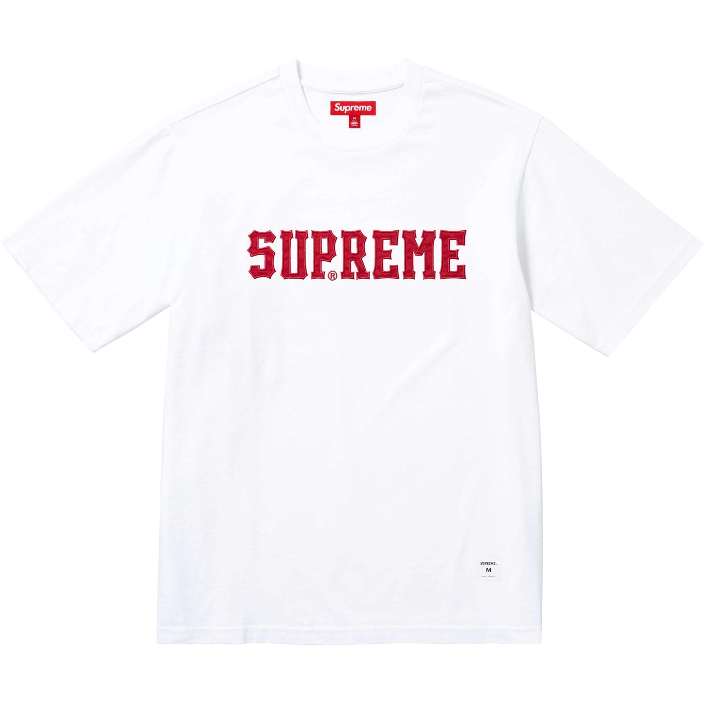 Supreme FW24 WEEK1 Twill Appliqu SS Top logoT