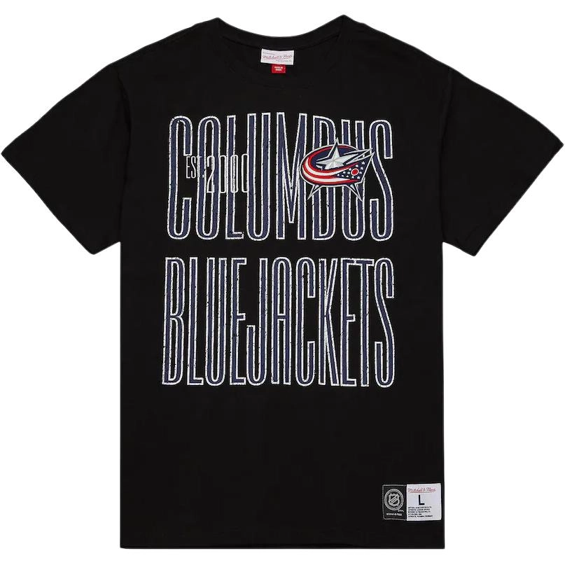 Mitchell Ness x NHL Columbus Blue Jackets Team OG Premium T