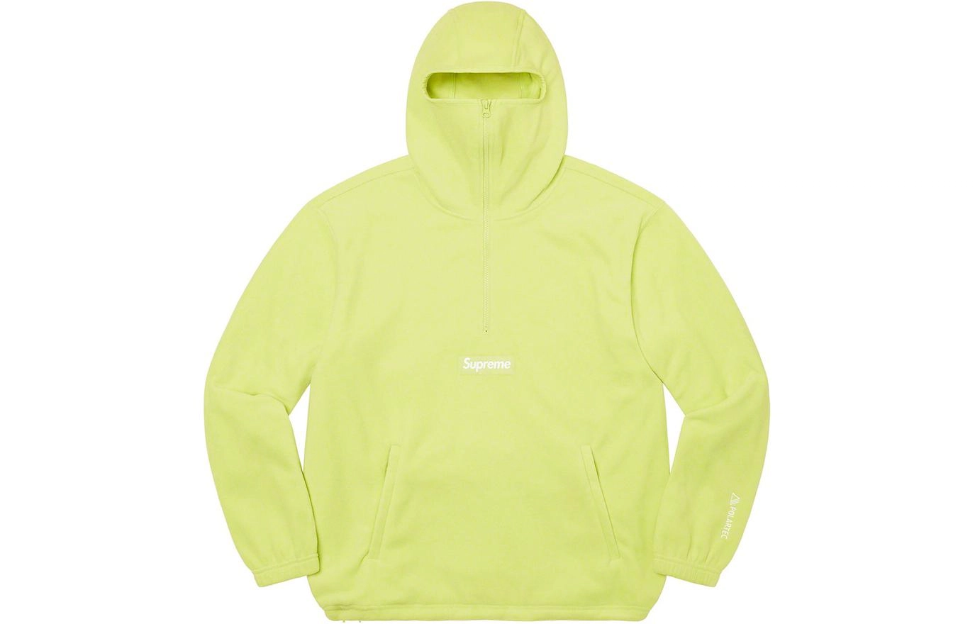 Supreme FW22 Week 14 x Polartec Facemask Half Zip Pullover