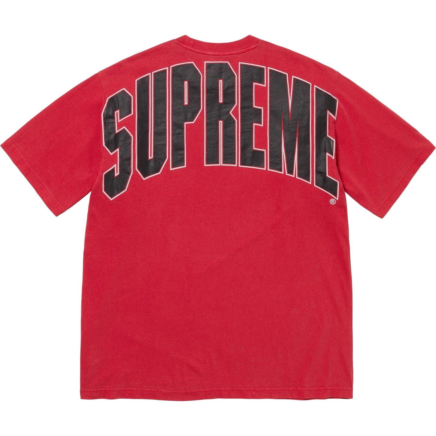 Supreme FW24 WEEK1 Cracked Back Arc SS Top logoT