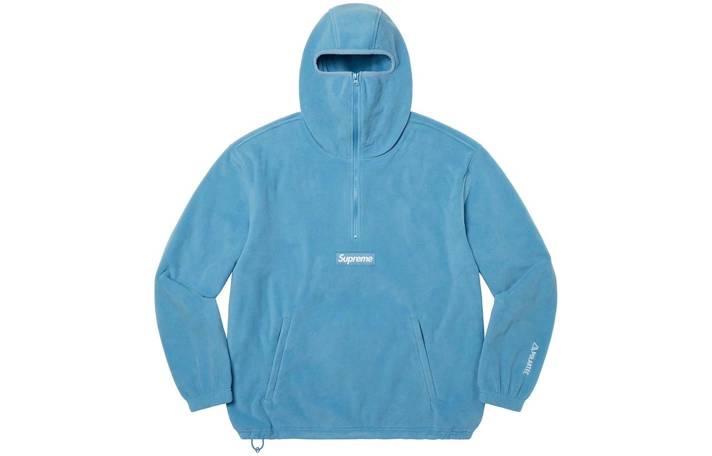 Supreme FW22 Week 14 x Polartec Facemask Half Zip Pullover
