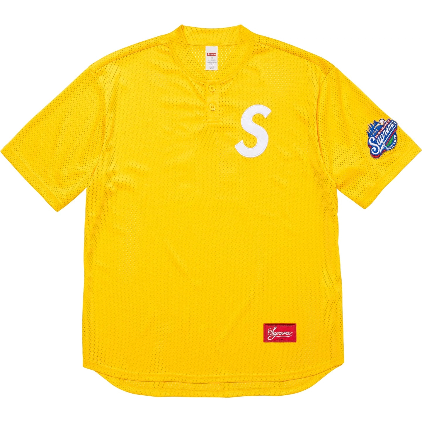 Supreme FW24 WEEK1 S Logo Baseball Henley T