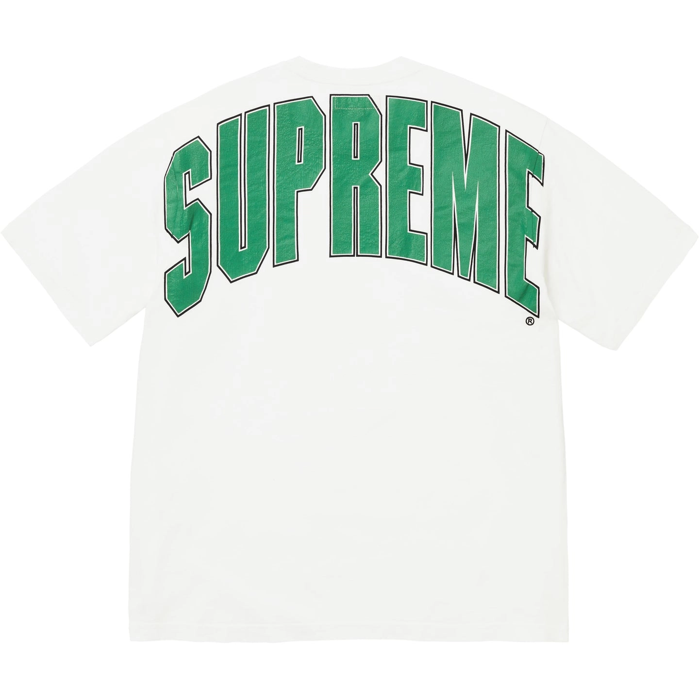 Supreme FW24 WEEK1 Cracked Back Arc SS Top logoT