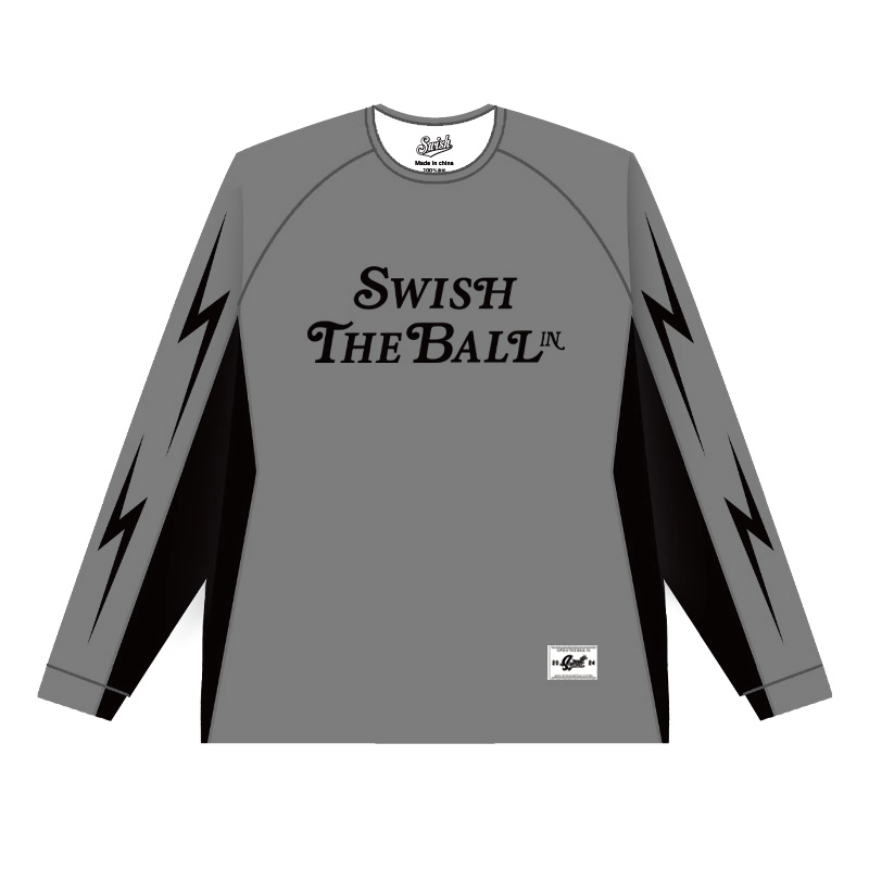 SWISH THE BALL IN T