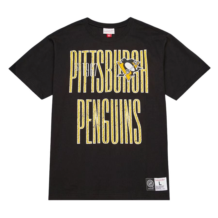 Mitchell Ness x NHL Pittsburgh Penguins Team OG Premium T