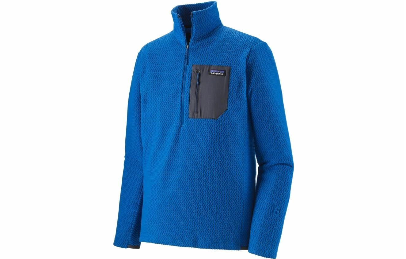 patagonia R1 Air Zip Neck Logo