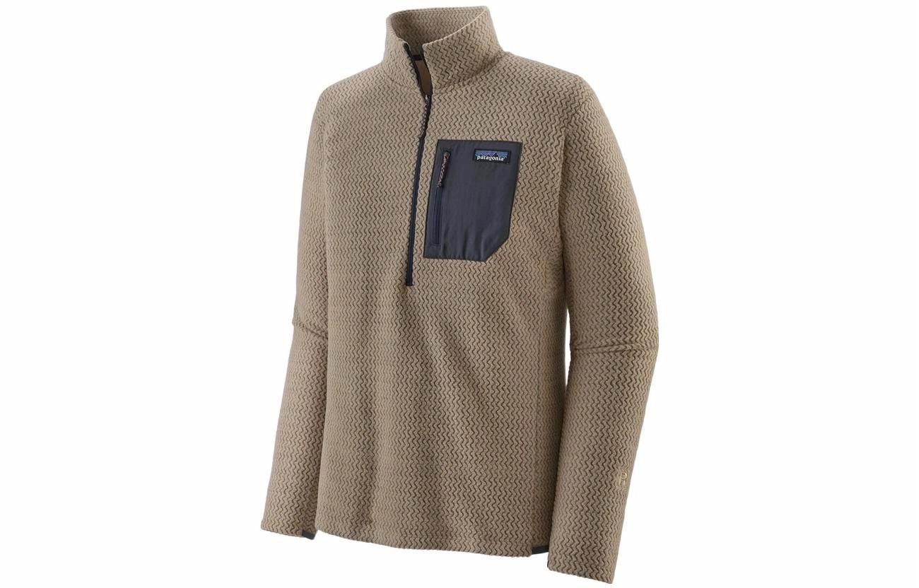 patagonia R1 Air Zip Neck Logo