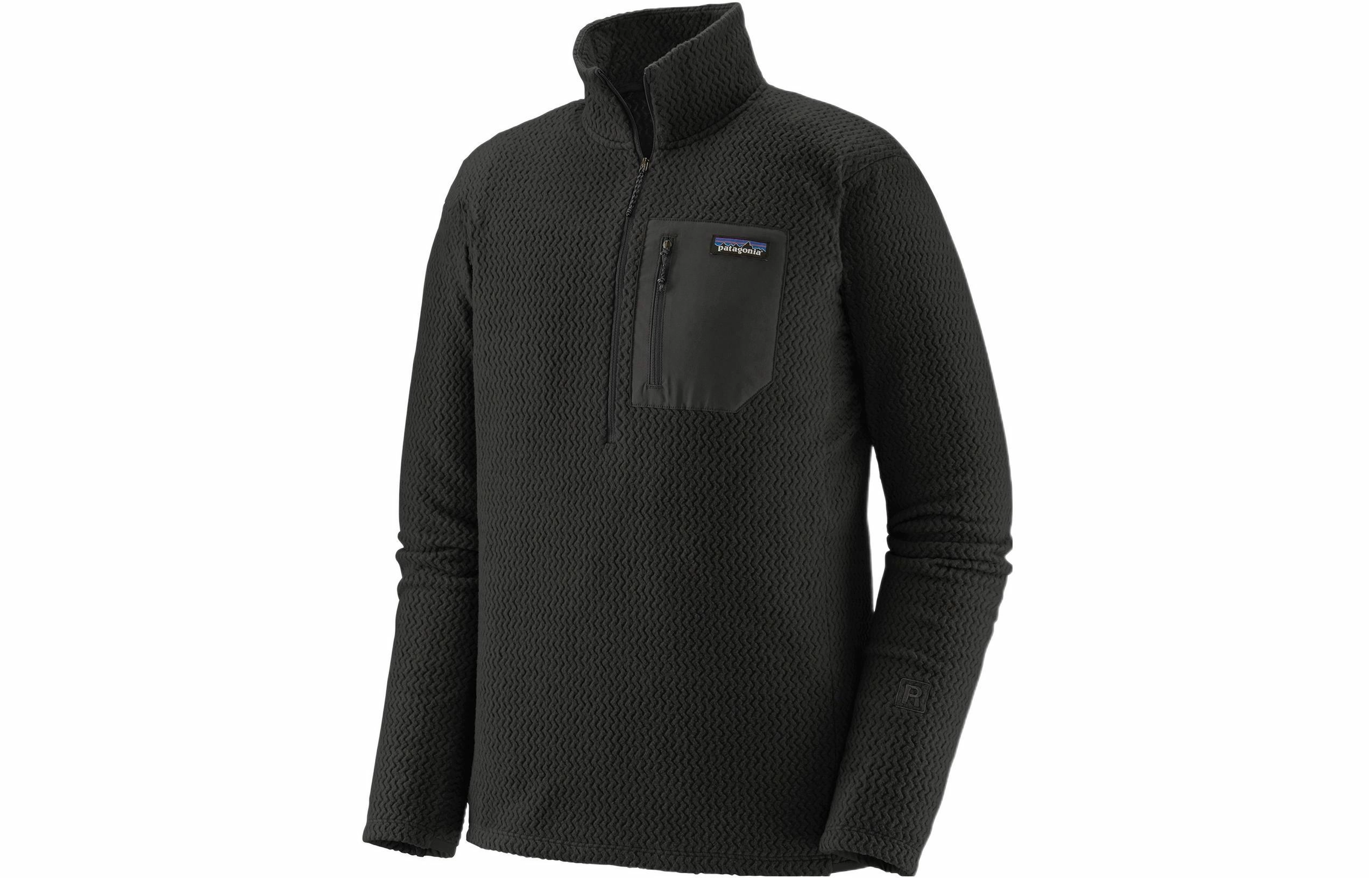 patagonia R1 Air Zip Neck Logo