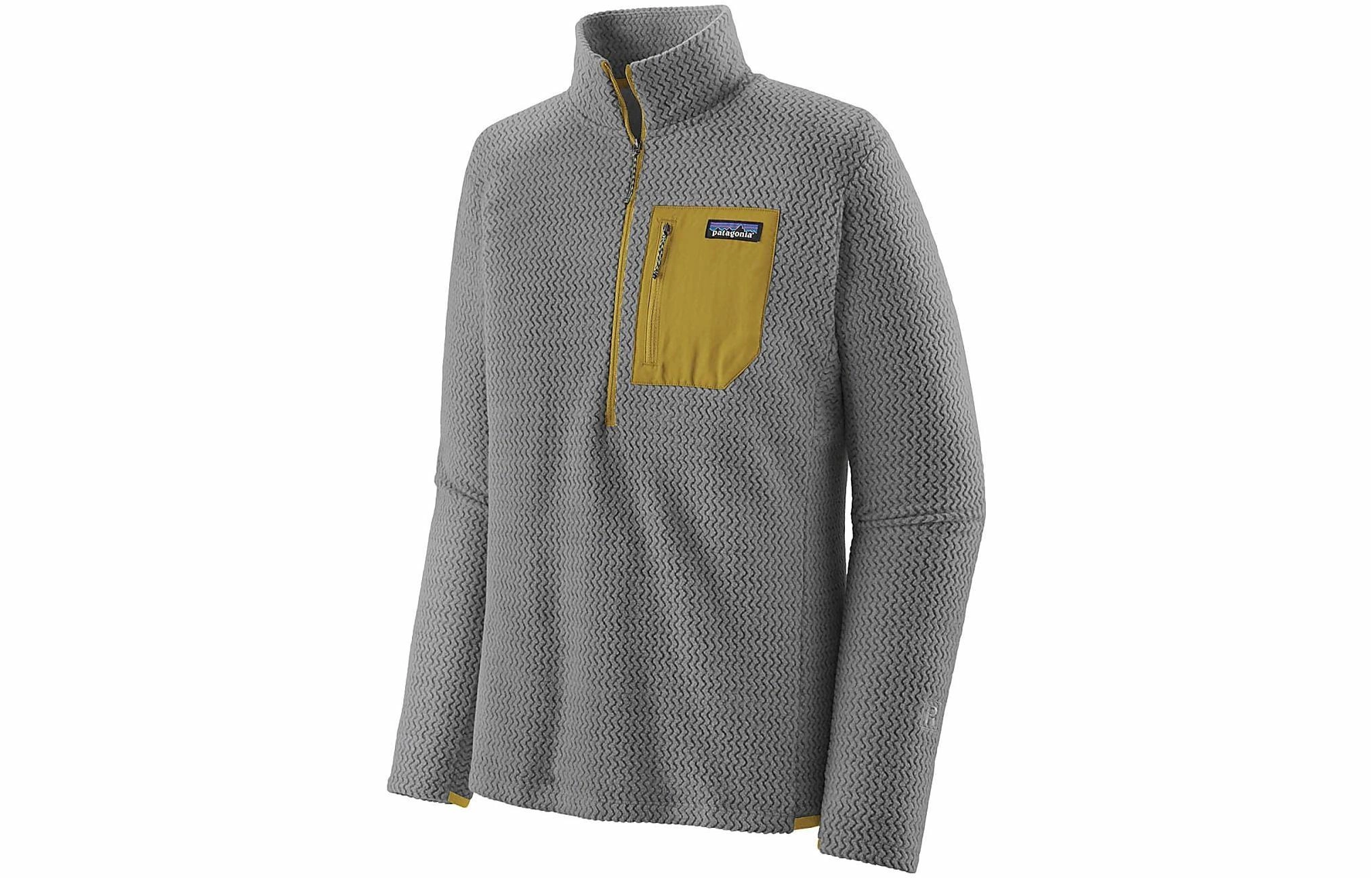 patagonia R1 Air Zip Neck Logo