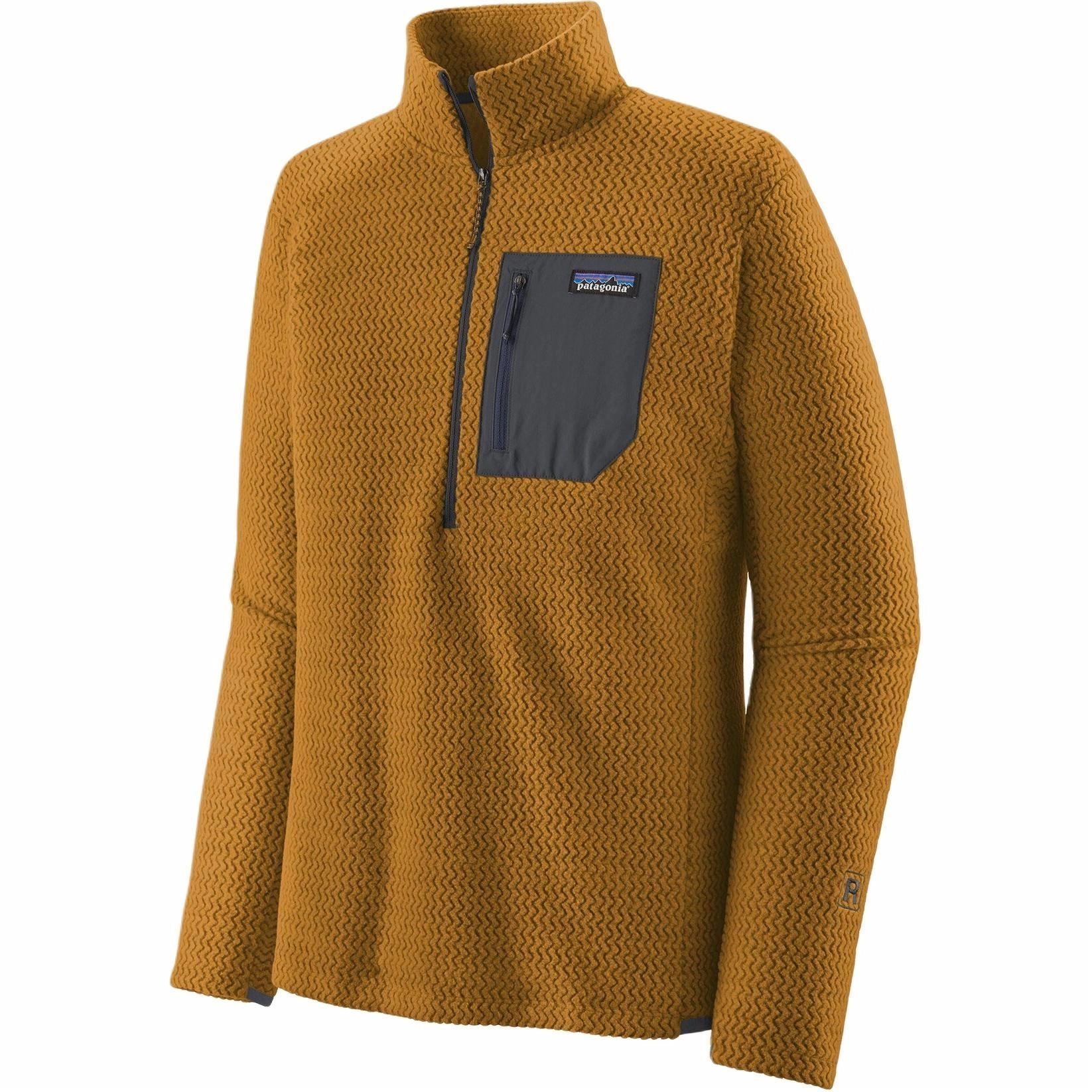 patagonia R1 Air Zip Neck Logo