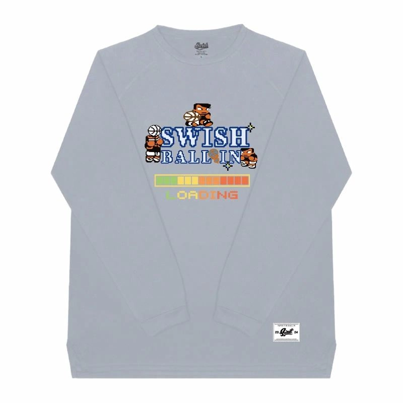 SWISH THE BALL IN T