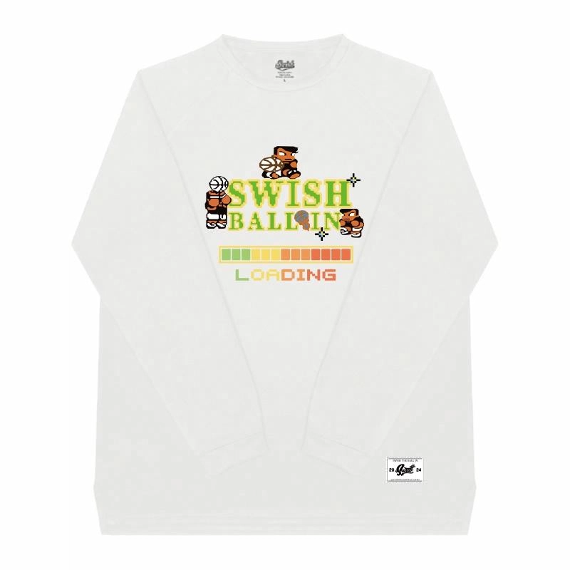 SWISH THE BALL IN T