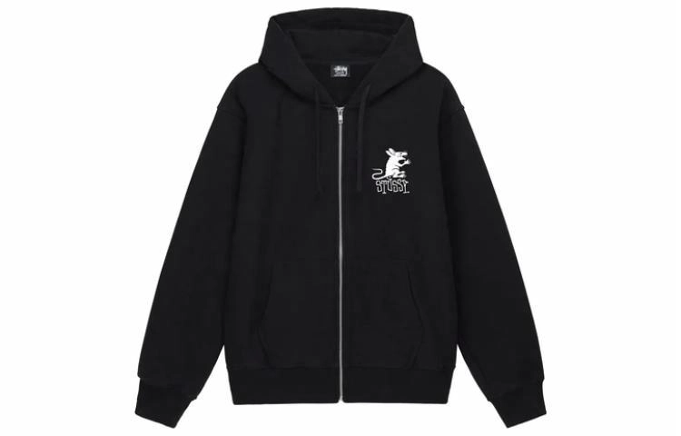 Stussy FW22 Rat Zip Hoodie