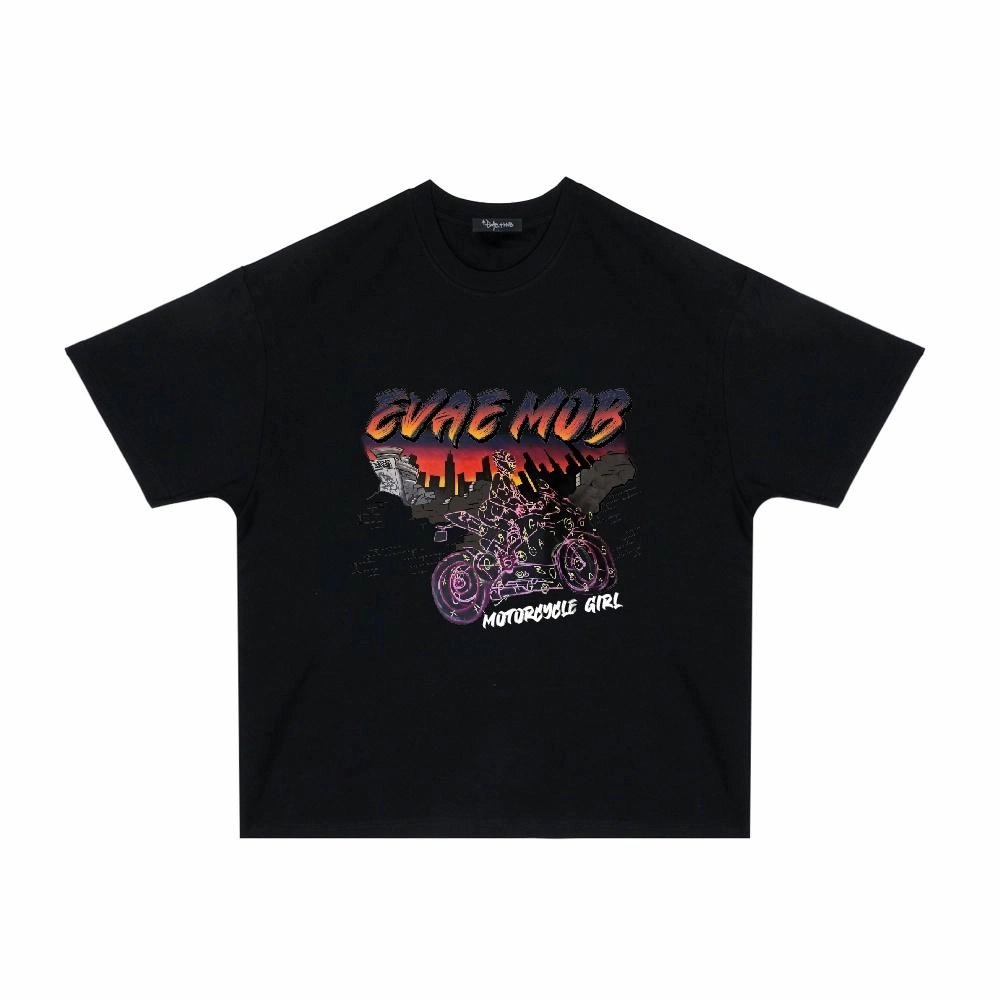 *EVAE+MOB Motorcycle Girl T