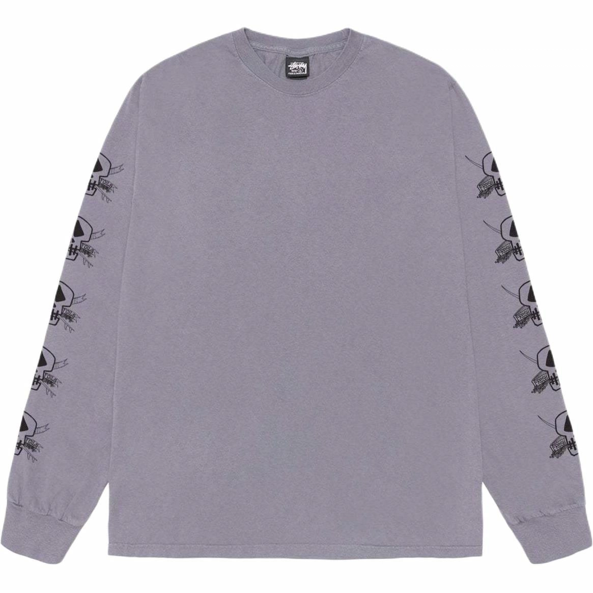 Stussy FW24 2024 FOILS LS TEE PIGMENT DYED T