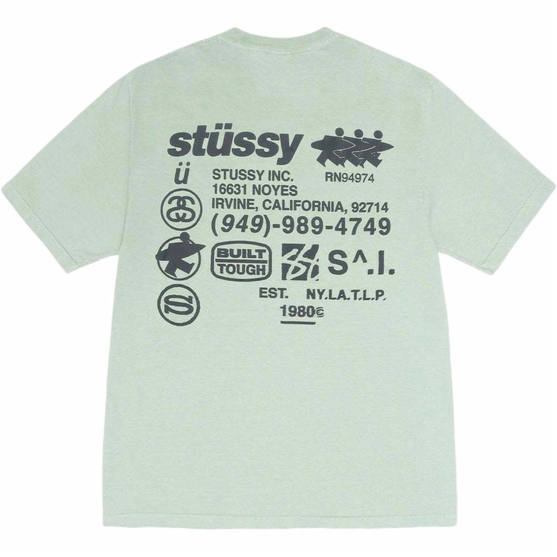 Stussy FW24 DNA TEE PIGMENT DYED logoT