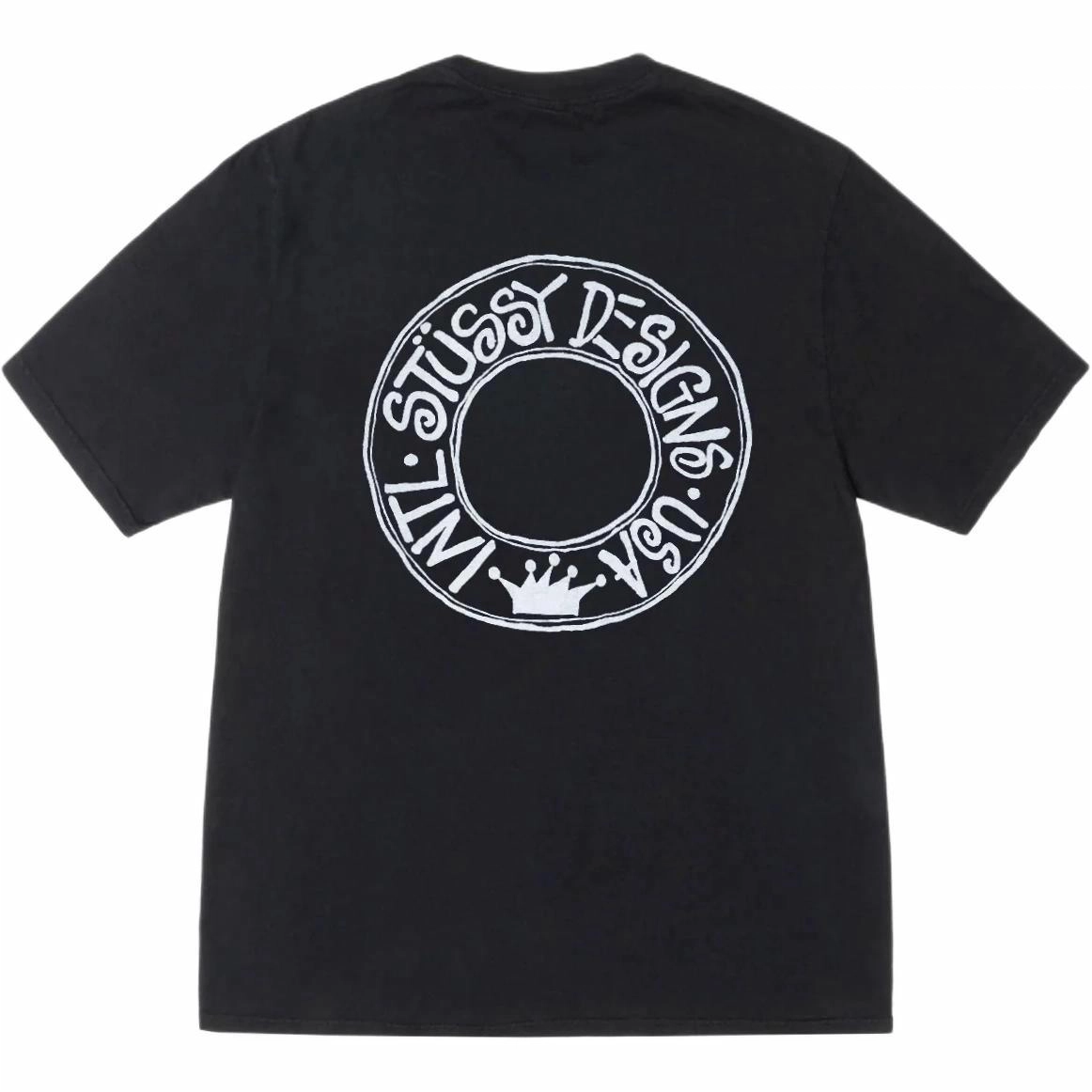 Stussy FW24 2024 BUANA TEE PIGMENT DYED logoT