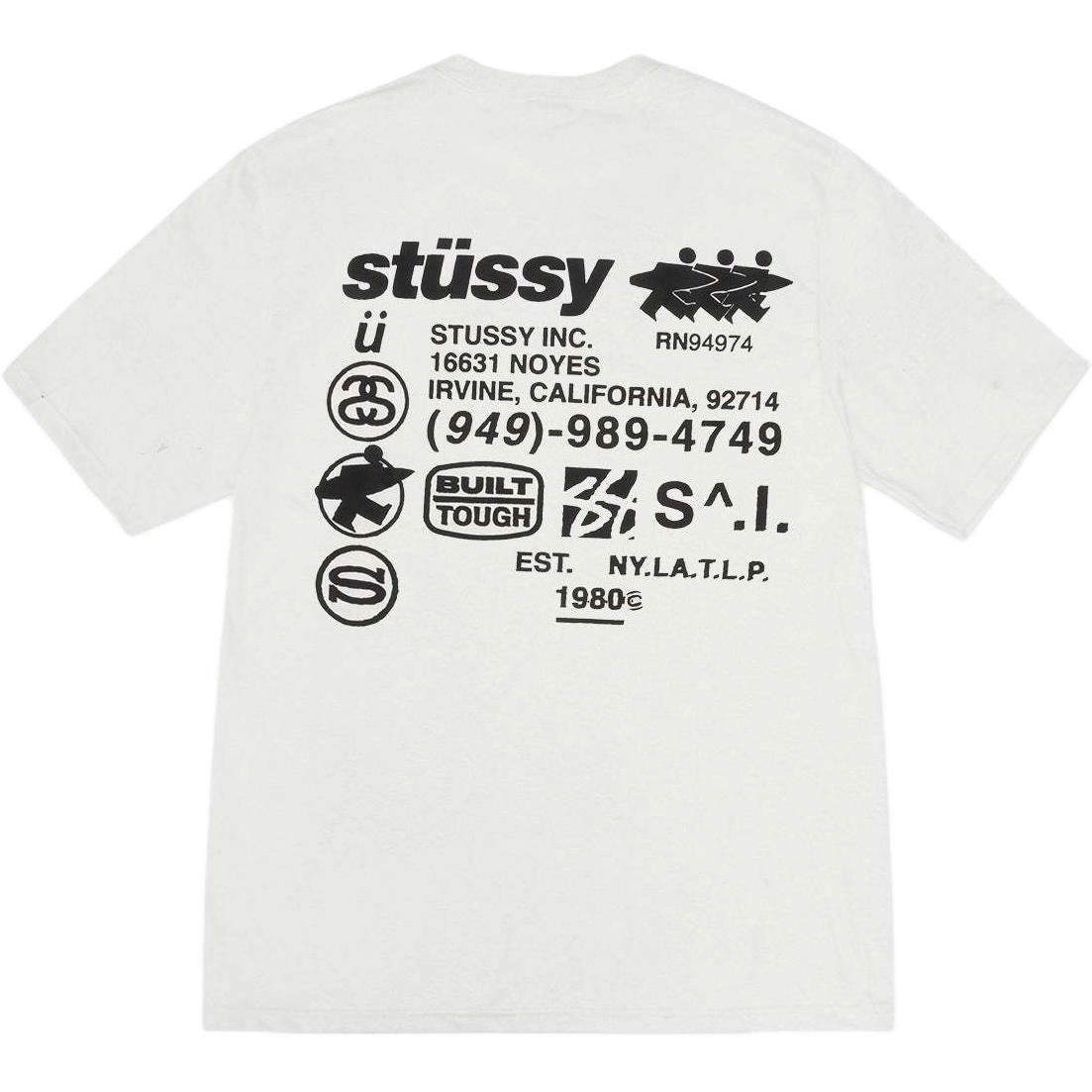 Stussy FW24 DNA TEE PIGMENT DYED logoT