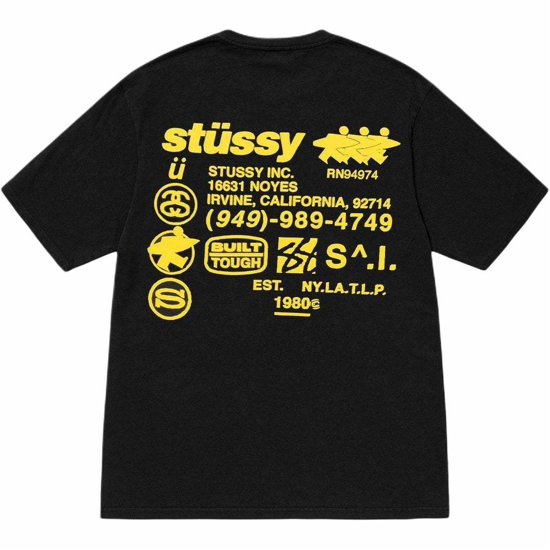 Stussy FW24 DNA TEE PIGMENT DYED logoT