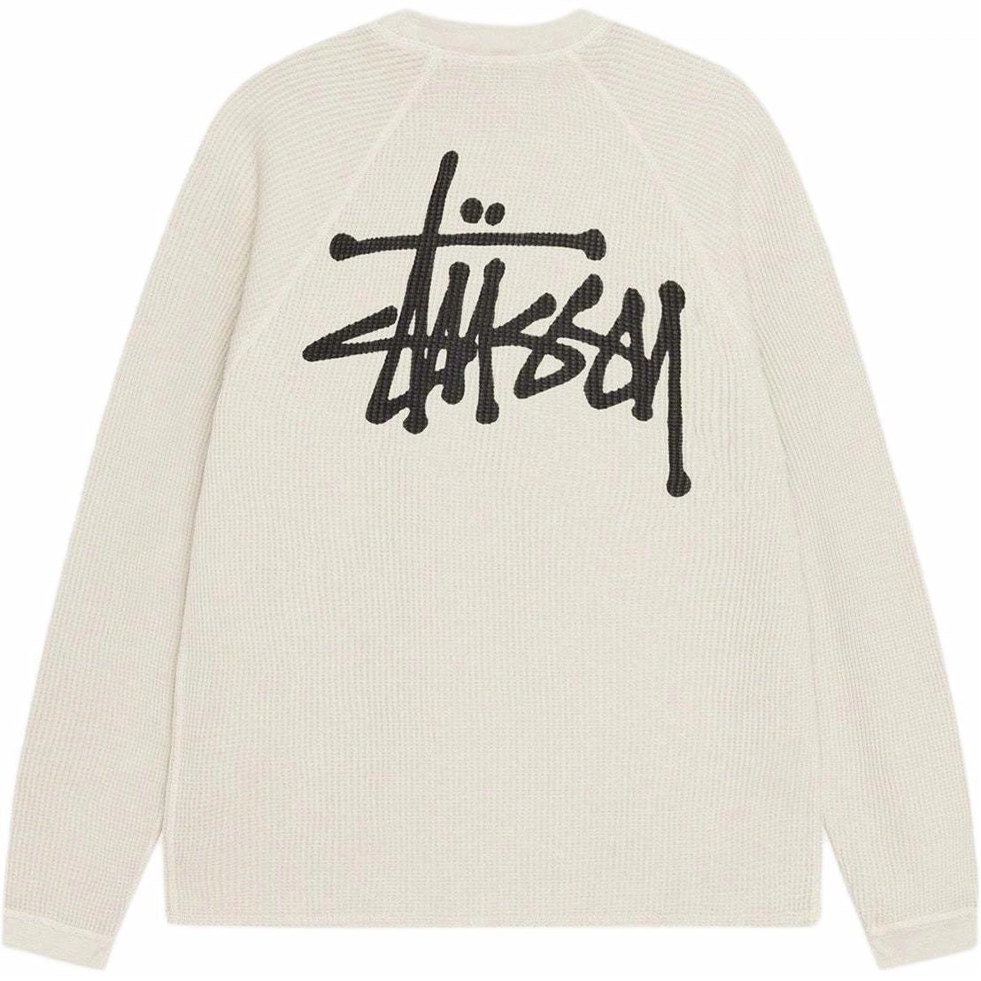 Stussy FW24 RAGLAN THERMAL LS CREW logoT