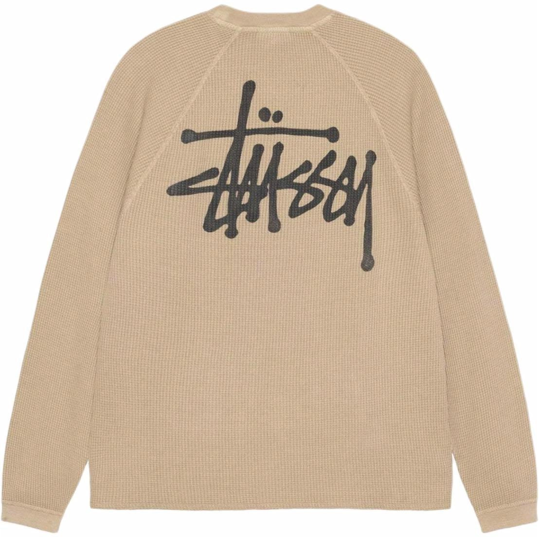 Stussy FW24 RAGLAN THERMAL LS CREW logoT