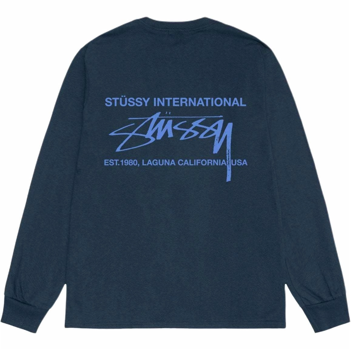 Stussy FW24 SMOOTH INTERNATIONAL LS TEE logoT