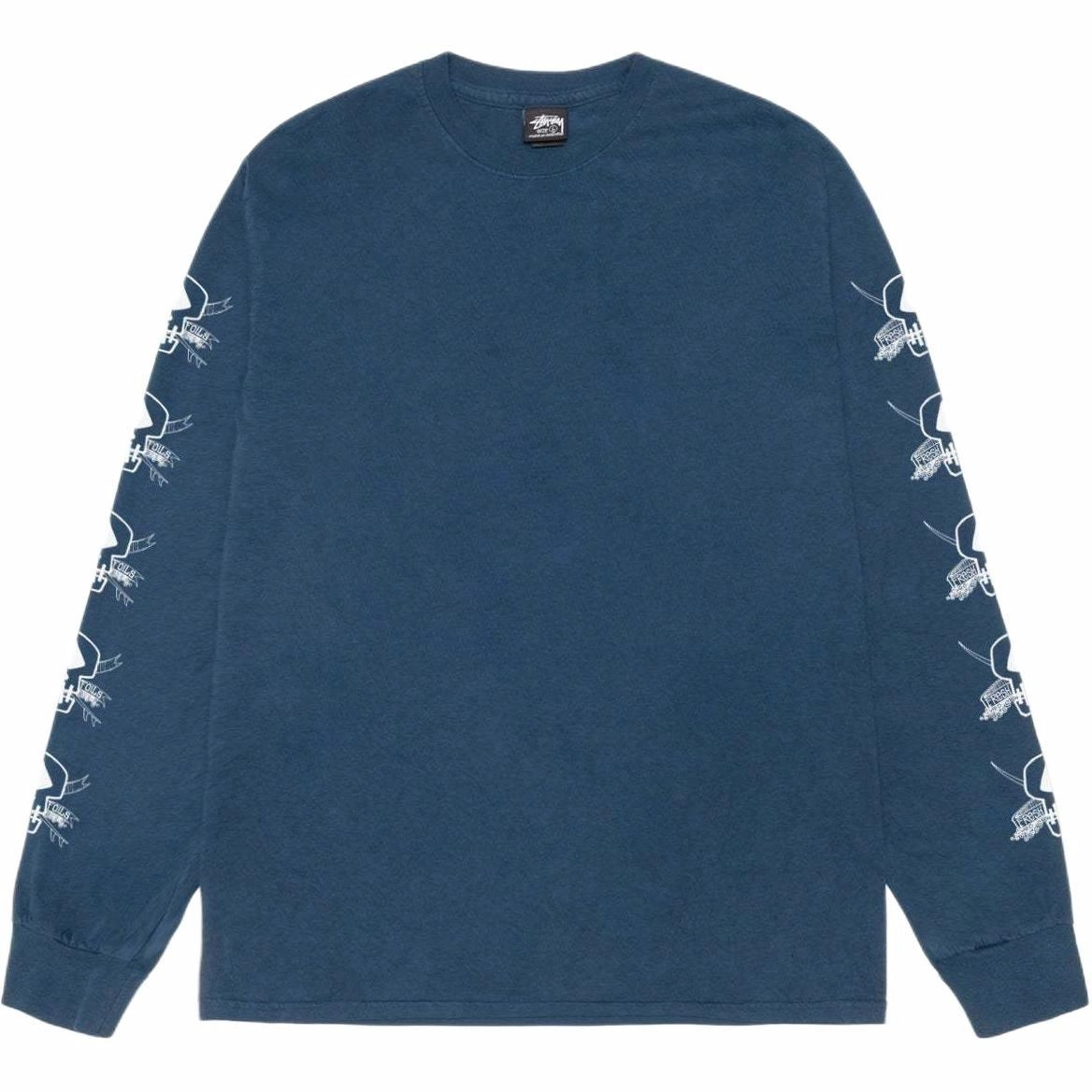 Stussy FW24 2024 FOILS LS TEE PIGMENT DYED T