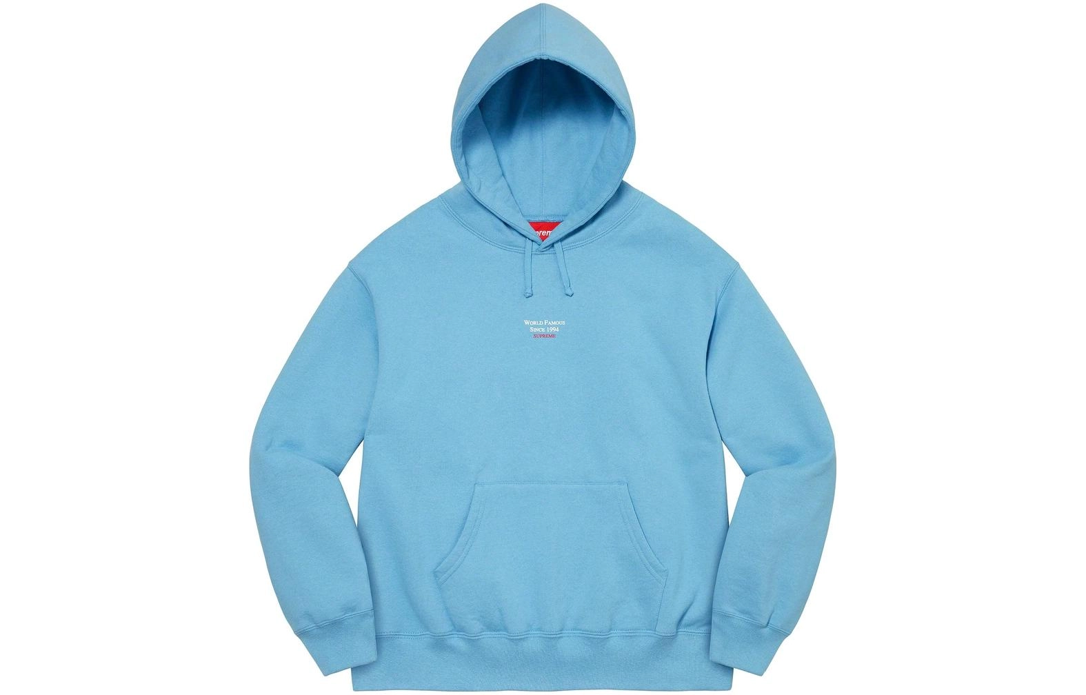 Supreme SS23 Week 4 WORLD FAMOUS MICRO HOODED SWEATSHIRT Logo