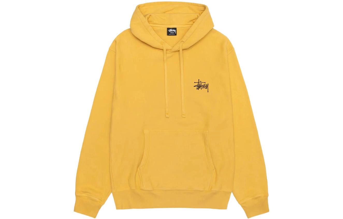 Stussy Basic Stssy Pigment Dyed Hoodie Logo