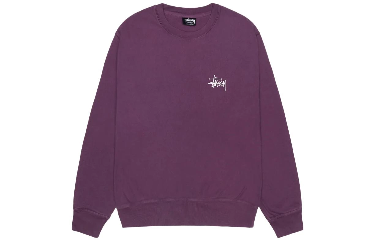 Stussy Basic Stssy Pigment Dyed Crew Logo