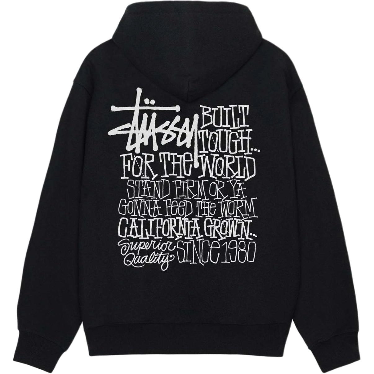 Stussy SS24 CALIFORNIA GROWN HOODIE logo